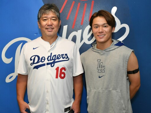 「日本の誇り」山本由伸＆レジェンド・野茂英雄の貴重な“Nomo Nobu”ツーショットにファン歓喜！