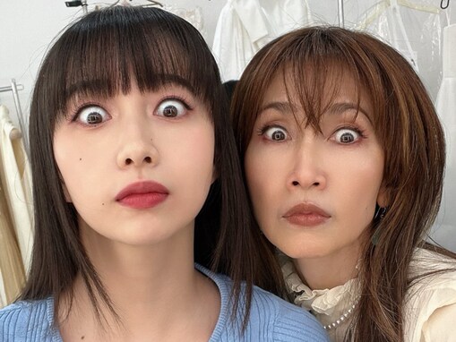 「似てますかね？」Cocomi、母・工藤静香とのそっくりツーショットが大反響！ 目を見開いたおちゃめな姿も
