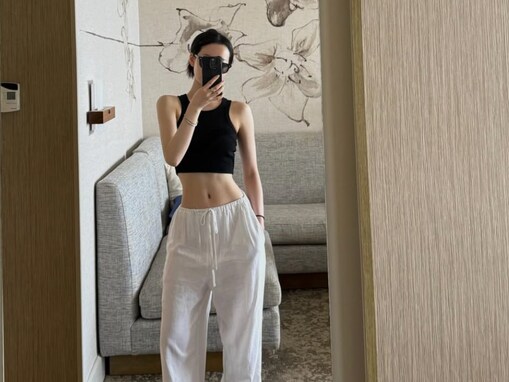 「腹筋めっちゃ綺麗でやばい」なごみ、ハワイで美ウエスト際立つ姿を披露「どの写真も天才的に可愛い」