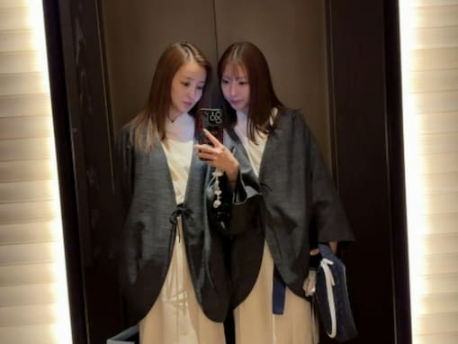 板野友美の美人妹、姉妹でゴールデンウイークを満喫！ ツーショットを披露で「美人姉妹ですね」の声