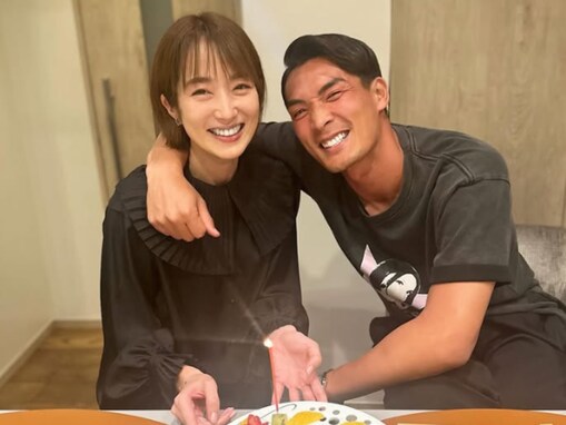 槙野智章、美人妻との顔出し誕生日ショット公開「ラブラブですね」「最高に可愛いツーショット」