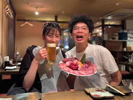 「同じ顔」片桐仁、美人妻＆イケメン息子の家族ショットに反響「奥さんかわよ」「ラブラブでうらやましい」