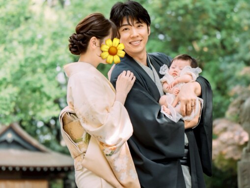 「お子さん超美人さん」黄皓、妻＆娘とのお宮参りショットを公開！ 「美男美女のご両親だから」