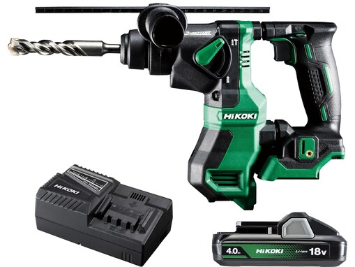 【Amazonベストセラー1位】ハイコーキ「ハンマードリル」は片手でも簡単かつスピーディーに穴あけ可能