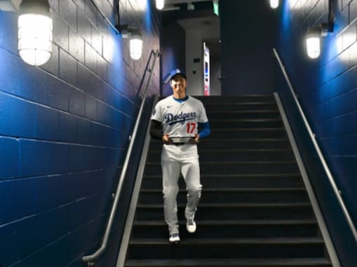 「翔平の顔!」大谷翔平のイケメン？ ショットに反響「ドジャースの歴史の1ページになる」「素晴らしい」