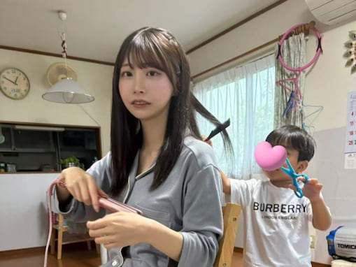 元AKBメンバー、「世界一信用できない美容院」ショットに反響！ 「最高」「でも世界一可愛い」