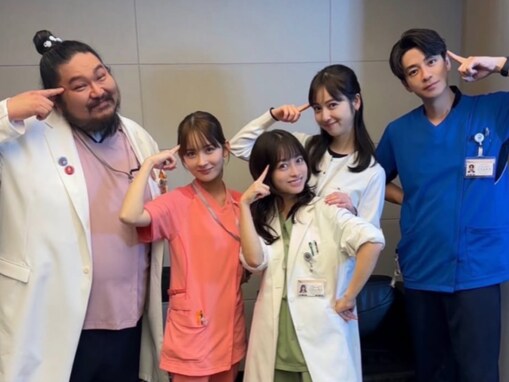 三浦翔平、橋本環奈主演ドラマのオフショット公開「橋環思ってたよりもかなり小さい」「顔面偏差値高」