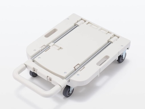 【Amazonベストセラー1位】無印良品「ポリプロピレン台車」なら重い荷物の運搬が簡単に