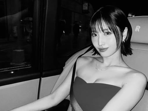 TWICE・モモ、ボディライン際立つドレス姿にファン歓喜！ 「今日もビジュ抜群」「とても美しい」