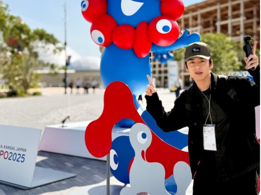 「顔険しいてww」中丸雄一、大阪万博を訪れたことを報告！ 25年後の姿も!? 「よにのに戻ってきてー」