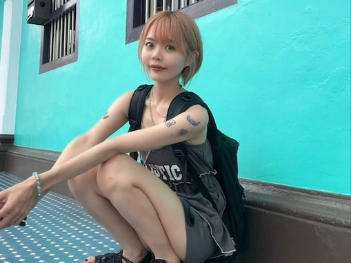 人気お笑い芸人の元妻、タトゥー＆美脚際立つタイでの姿を公開「めっちゃいい」「かわちいー！」