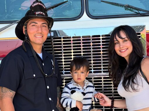 「ものすごく美男美女カップル」野沢直子の娘、イケメン夫＆息子との家族ショット！ 「イケメンBaby」