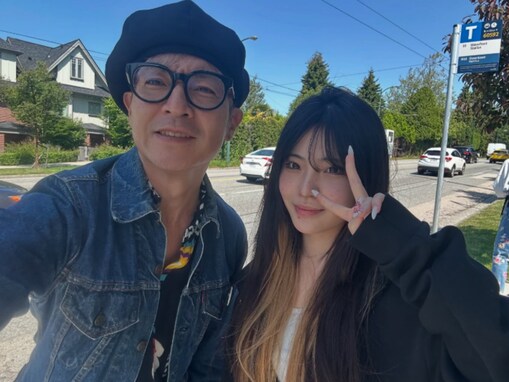 「すっかり大人の女性」つるの剛士、カナダ留学中の次女とのツーショット公開！ 「美人過ぎる娘さん」