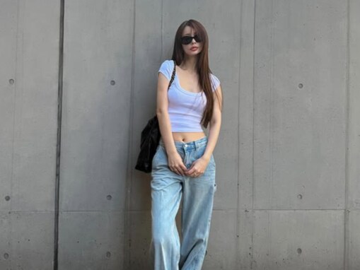 ダレノガレ明美、へそ出しコーデで圧巻スタイルを披露！ 「今年も日焼け止め2リットルコース」