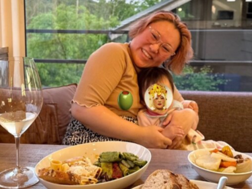 「流石　バービーの父だわ」バービー、帰省中のプライベートショット公開「すごく綺麗な景色」「かわいい」