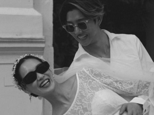 「お似合い過ぎて」元テラハメンバー、夫の初顔出しショットに大反響！ 「すてきなご夫婦」