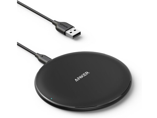 【Amazonベストセラー1位】Anker「ワイヤレス充電器」なら置くだけでOK！ ずれの心配もなし