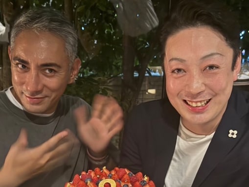 「令和の團菊」市川團十郎、8代目尾上菊五郎の襲名を祝福！ 「同級生で幼馴染、良いご関係性ですね」