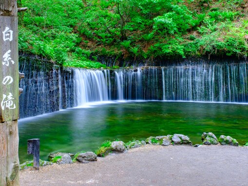 好き＆行ってみたい「長野県の絶景スポット」ランキング！ 2位は軽井沢にある「白糸の滝」、1位は？