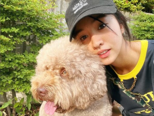 木村拓哉＆工藤静香の次女・Koki,、愛犬との“ラブラブ”ショットを公開！ 「ラブラブタイムを満喫中」