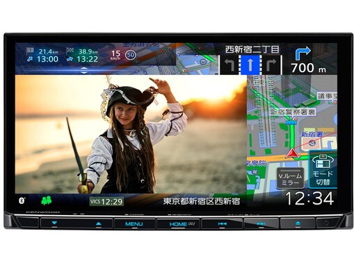 【Amazonベストセラー1位】ケンウッド「オーディオ一体型ナビ」は高音質で映像もクリアに表示