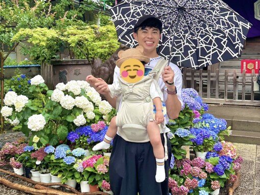 「しっかりお父さんしてますね」小島よしお、息子との親子ショット公開「普通のお父さんピーヤすぎるー！」