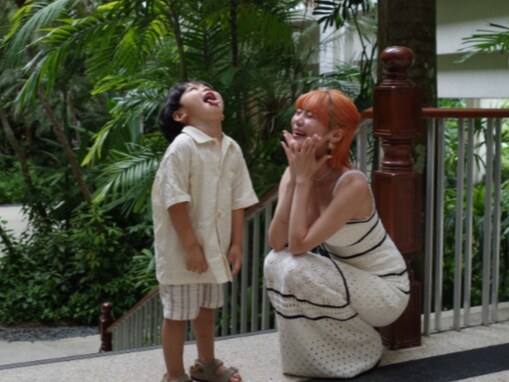 島袋聖南、“数年ぶり”セブ島へ家族旅行！ “奇跡”の体験も明かす「シッターさんプロ！！小さな子連れ家族でも安心」