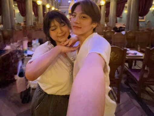 「マジのやつ？」りんごちゃん、イケメン彼氏？ とのディズニーショットを公開！ 「デートぉ？」