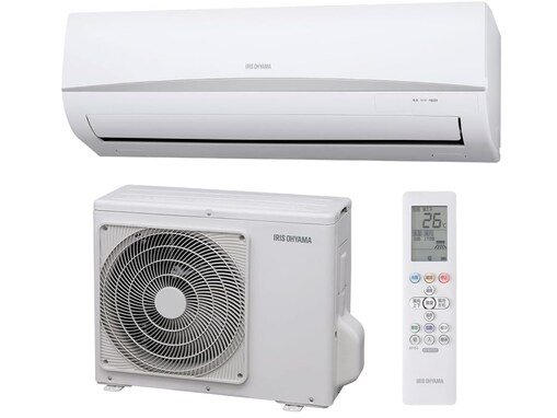 【Amazonベストセラー1位】アイリスオーヤマ「エアコン」は省エネかつ手間のかからない内部清浄機能付き