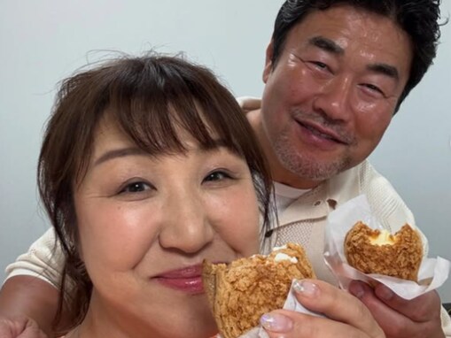 「笑顔が最高」北斗晶、夫・佐々木健介とのラブラブ夫婦ショットを公開！ 「なんかホッとします」