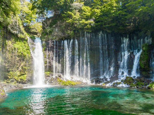 好き＆行ってみたい「静岡県のパワースポット」ランキング！ 2位は「白糸の滝」、1位は？