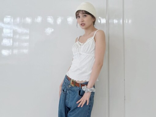 「うわぁ全部可愛い」百田夏菜子、おなかちらり大胆キャミ姿を披露！ 「好きすぎてもうどうしよう」