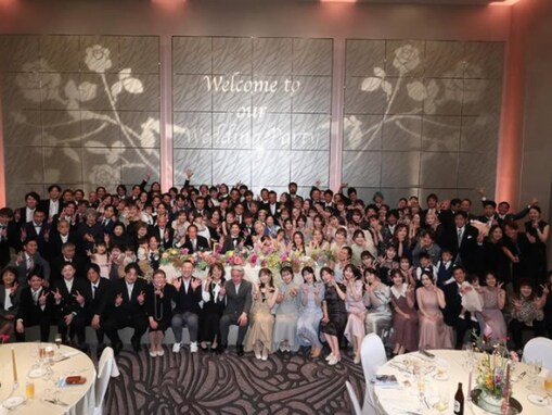 「凄い豪華」大家志津香、参列者100人以上!? “凄い人数”の結婚式ショット公開「メンバーが華やか」