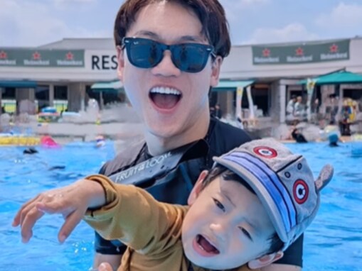 「こんなに違う？」おばたのお兄さん、息子との親子ショットにツッコミ！ 「切ないけど笑ってしまいました」