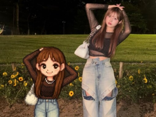 辻希美＆杉浦太陽の長女・希空、おなか＆太ももがチラリ！ 色っぽさ際立つ透け透けコーデを披露