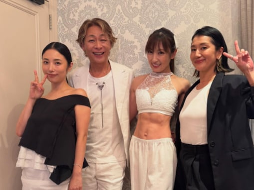 「体絞り過ぎ」熊田曜子、鍛えられたバキバキ腹筋に「ウエスト細い」「腹筋が素晴らしい」の声