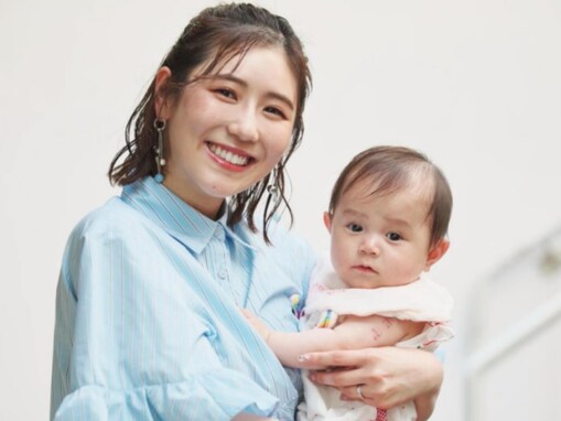 「ミニパパ本圭壱さんだ」西野未姫、0歳娘を抱っこする親子ショット！ 「にこちゃん超美人になるね」