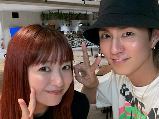 「ねえ何年ぶり」元AAA・伊藤千晃、浦田直也との再会にファン歓喜！ 「また7人で再開してほしい」