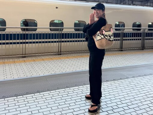 「痩せました？」北斗晶、ほっそり最新ショットに「お痩せになったのが良く分かります」「足長くて細い」の声