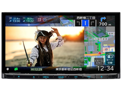 【Amazonベストセラー1位】ケンウッド「カーナビ」は地図や映像の視認性が抜群