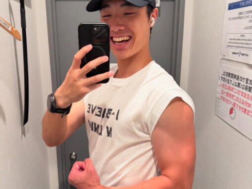 「ビジュ最高」四千頭身・石橋、たくまし過ぎる極太筋肉を披露！ 「もっと筋肉出した方がいい」