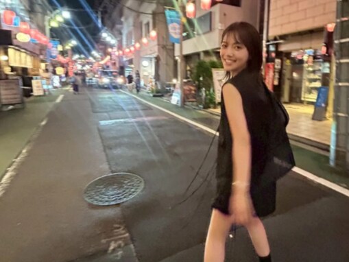 「飲み屋で遭遇したい」倉科カナの実妹・立花のぞみ、ほろ酔い姿の美脚ショットに「かわい過ぎ」の声！