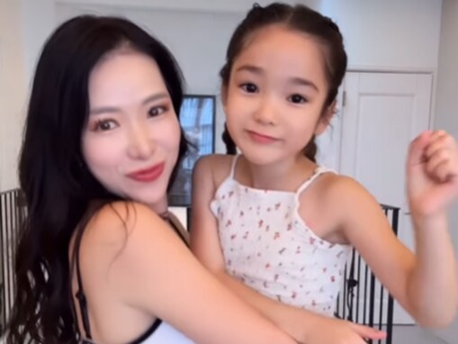 紅蘭、圧巻スタイル際立つ娘とのダンス動画披露！ 「こんな可愛いママ世界中探してもいなーい！」