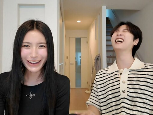 「彼女はずっといた」229万人超え日韓夫婦YouTuber、韓国人夫の恋愛話を初公開で反響！ 「もっと聞きたい」