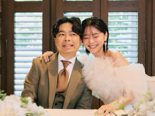 「ものすごくキレイ」倉科カナ、有名俳優との結婚式ショットに反響！ 「ベストカップル賞ですね」