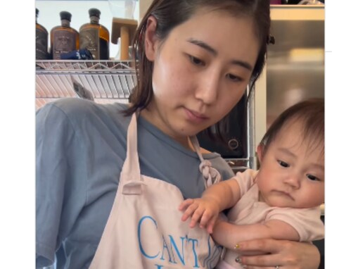 「元アイドルの子育て」元AKB48のすっぴん離乳食作りに「ホントいい奥さん貰いました」「いつも尊敬」反響