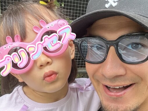 「微笑ましすぎて涙出てくるよ…」JOY、娘との2ショットに「幸せに溢れすぎてて刺激が強すぎるぜ…！」反響