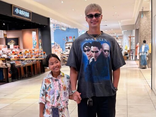 「これがラストショットか？」ユージ、10歳娘との手つなぎショット公開「最高の時間」「幸せいっぱい」