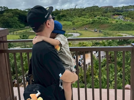 「もう分かるよね？」かまいたち山内、息子との夏休みショット公開「これは沖縄のあのスポットですね」