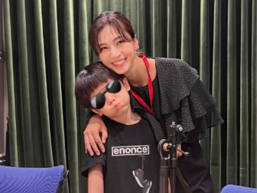 「次はパーソナリティデビュー」安田美沙子、息子がラジオブースに!? 「お子さんと楽しそう」の声